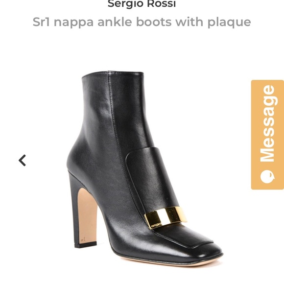 Sergio Rossi ankle boots Sr1 - Picture 2 of 16